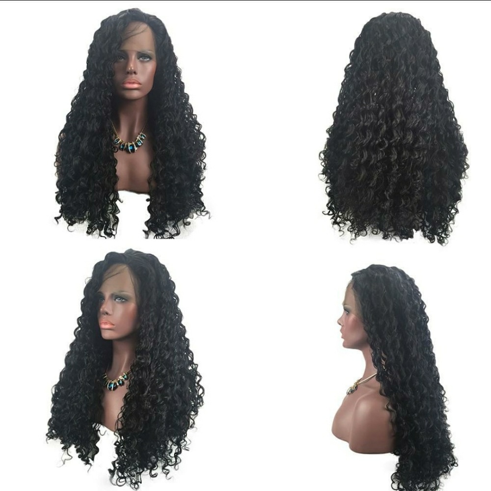 Curly Lace Front Wig - Picture 5 of 6